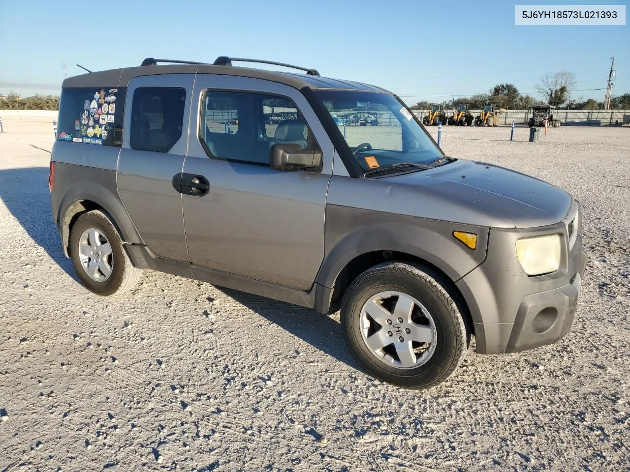 2003 Honda Element Ex VIN: 5J6YH18573L021393 Lot: 81174934