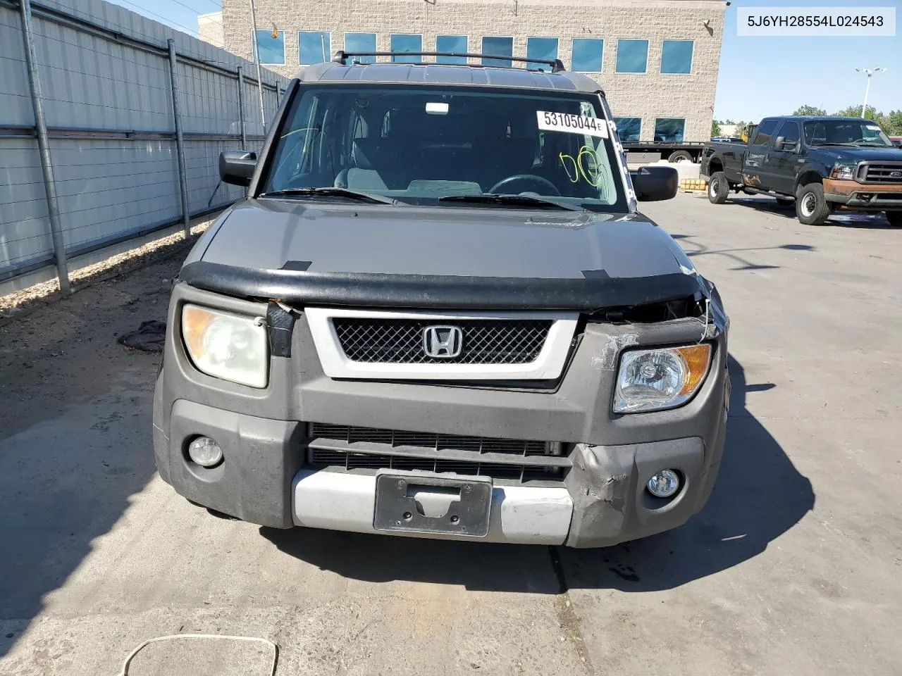 2004 Honda Element Ex VIN: 5J6YH28554L024543 Lot: 53105044