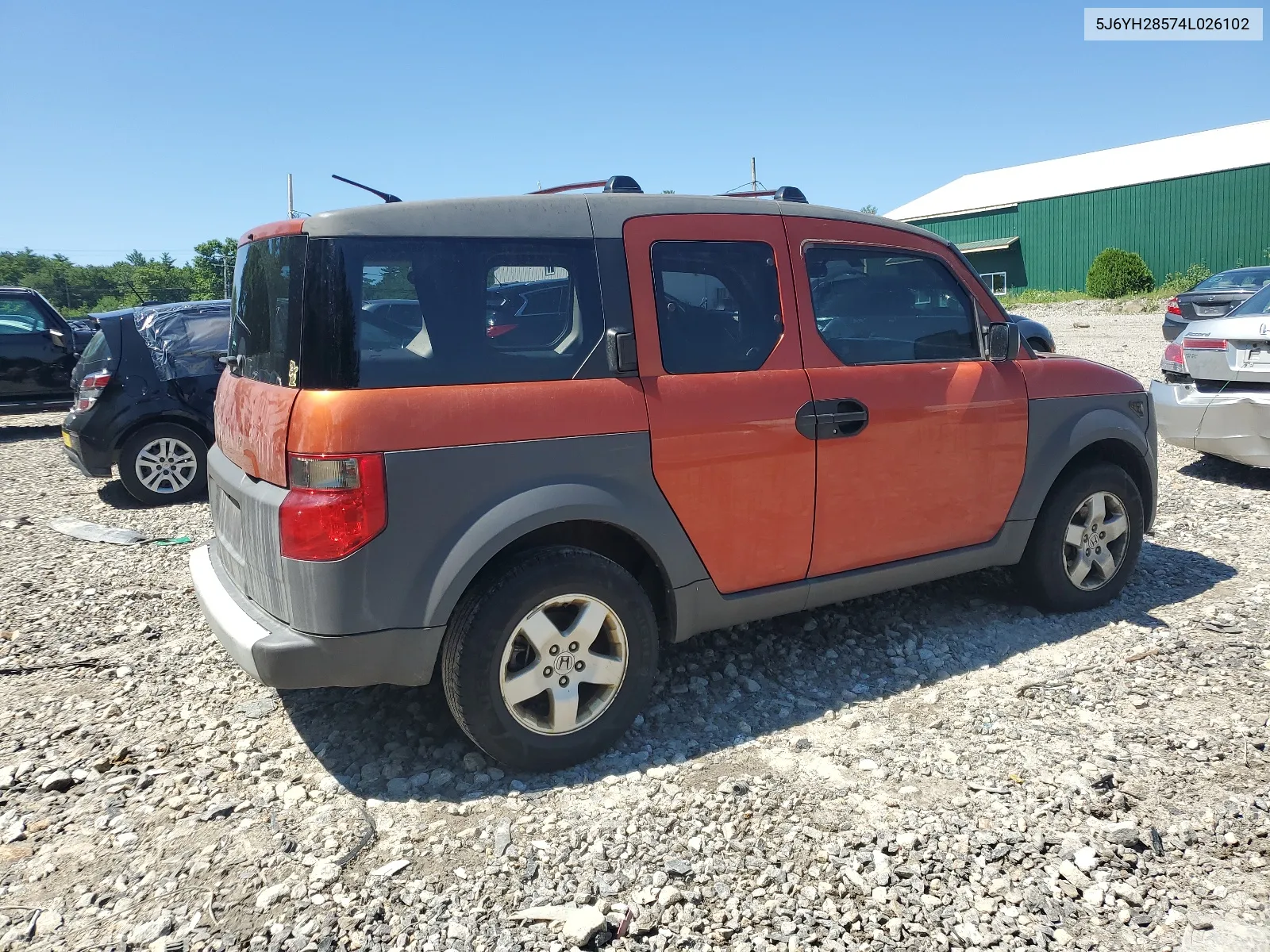 2004 Honda Element Ex VIN: 5J6YH28574L026102 Lot: 60494534