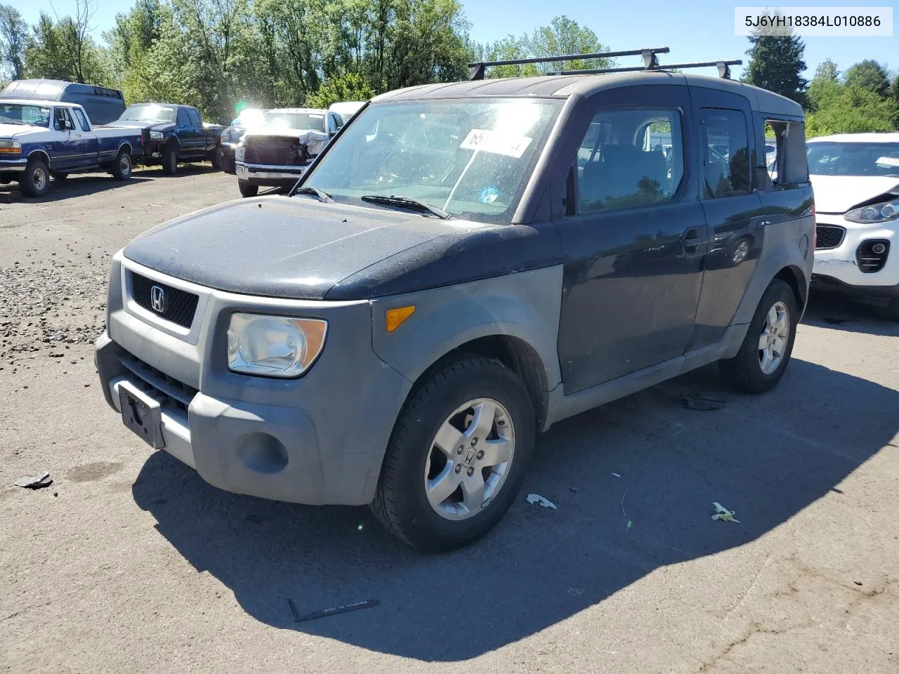 5J6YH18384L010886 2004 Honda Element Lx