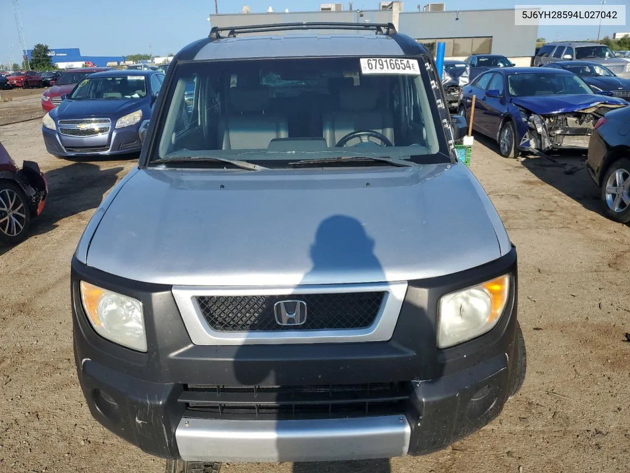 2004 Honda Element Ex VIN: 5J6YH28594L027042 Lot: 67916654