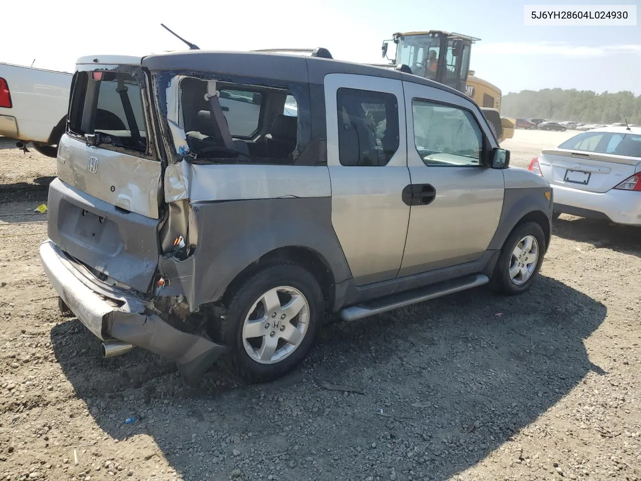 5J6YH28604L024930 2004 Honda Element Ex