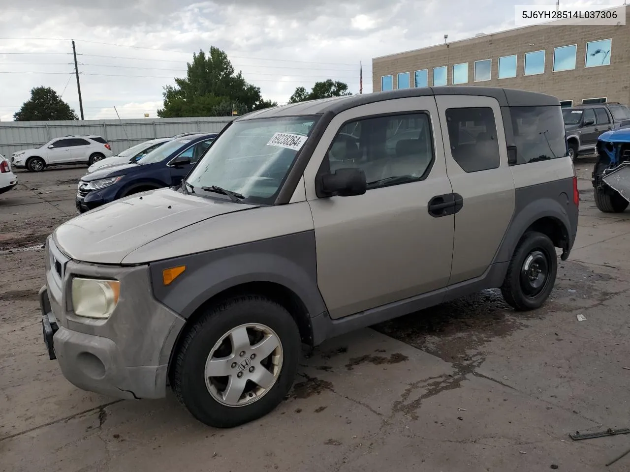 2004 Honda Element Ex VIN: 5J6YH28514L037306 Lot: 69238264