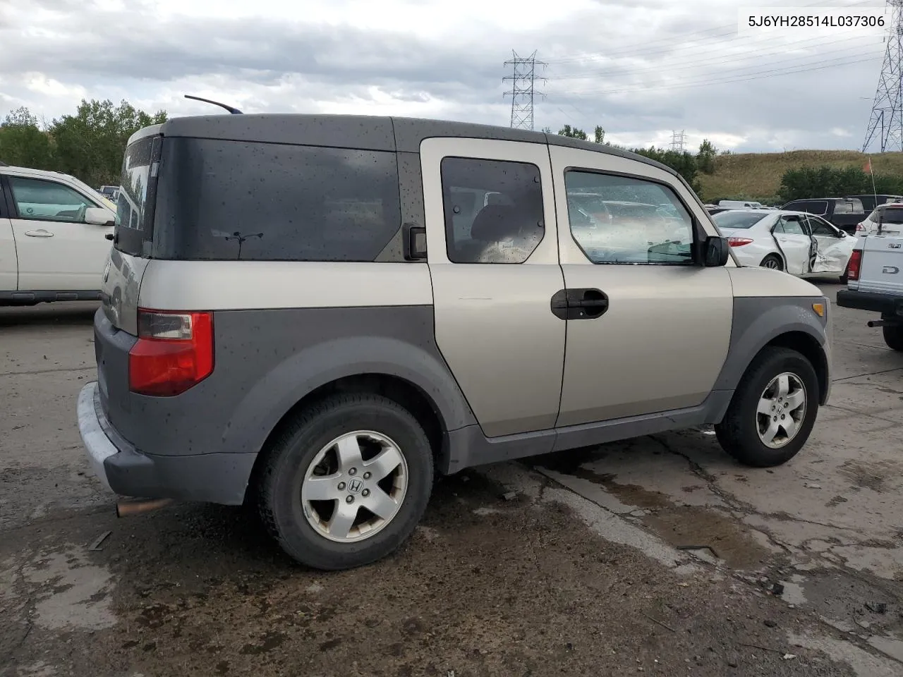 2004 Honda Element Ex VIN: 5J6YH28514L037306 Lot: 69238264