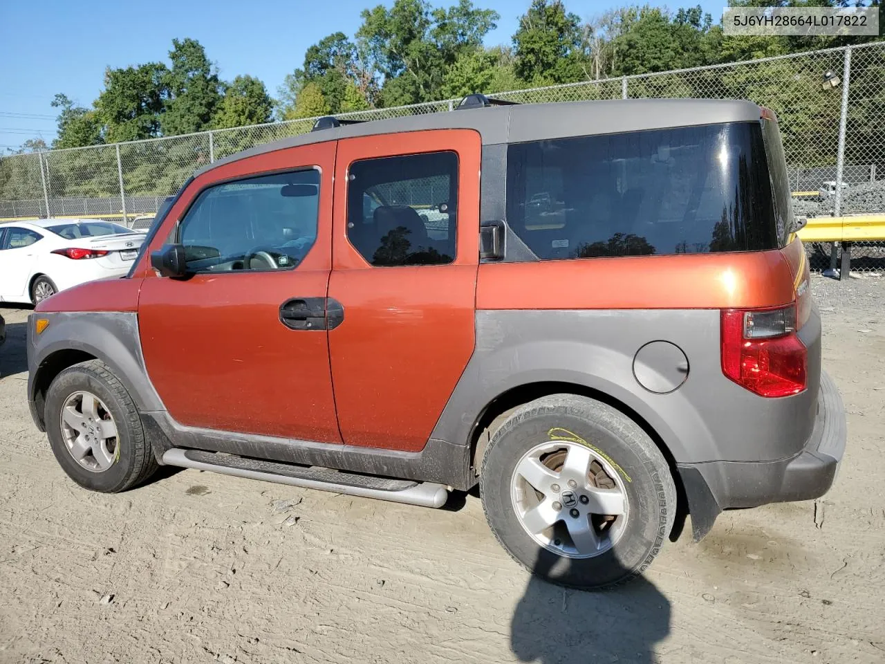 2004 Honda Element Ex VIN: 5J6YH28664L017822 Lot: 70566764