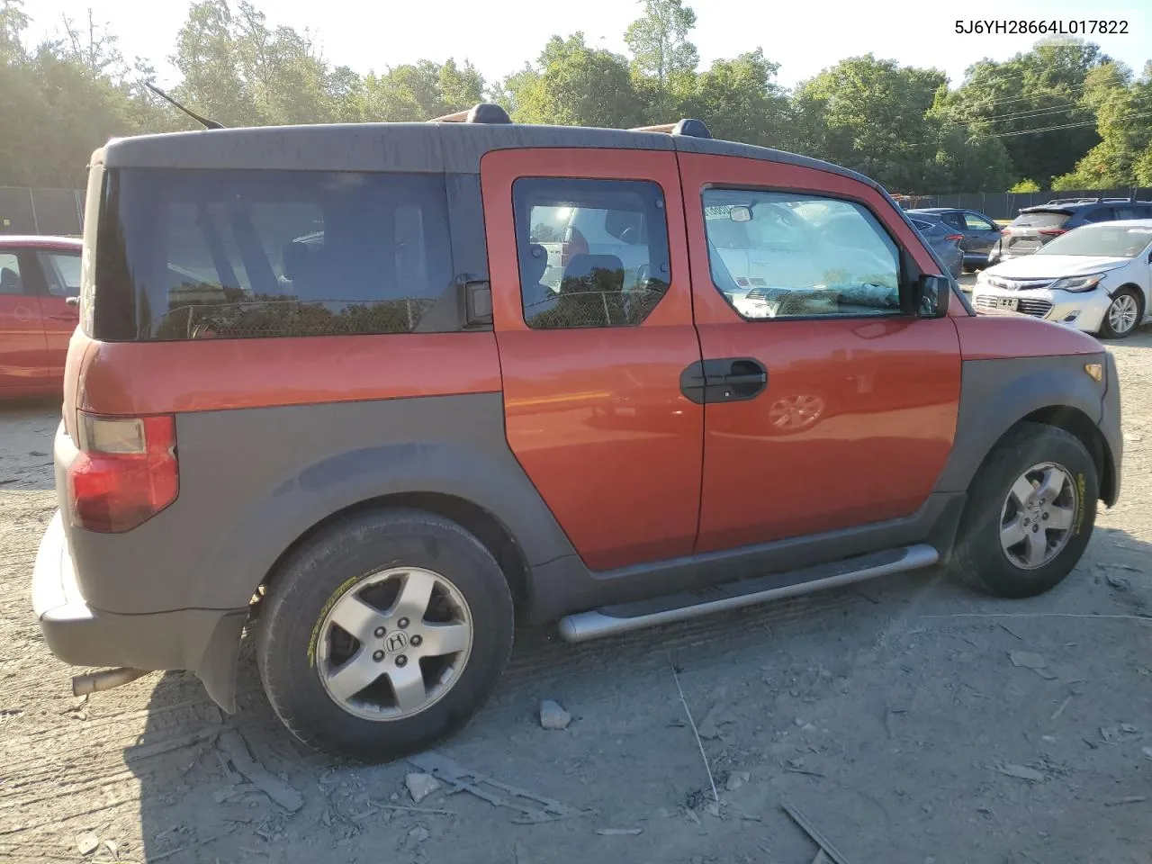 2004 Honda Element Ex VIN: 5J6YH28664L017822 Lot: 70566764