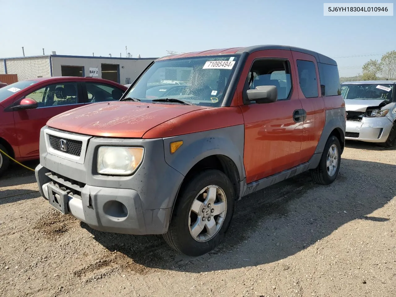 2004 Honda Element Lx VIN: 5J6YH18304L010946 Lot: 71095494