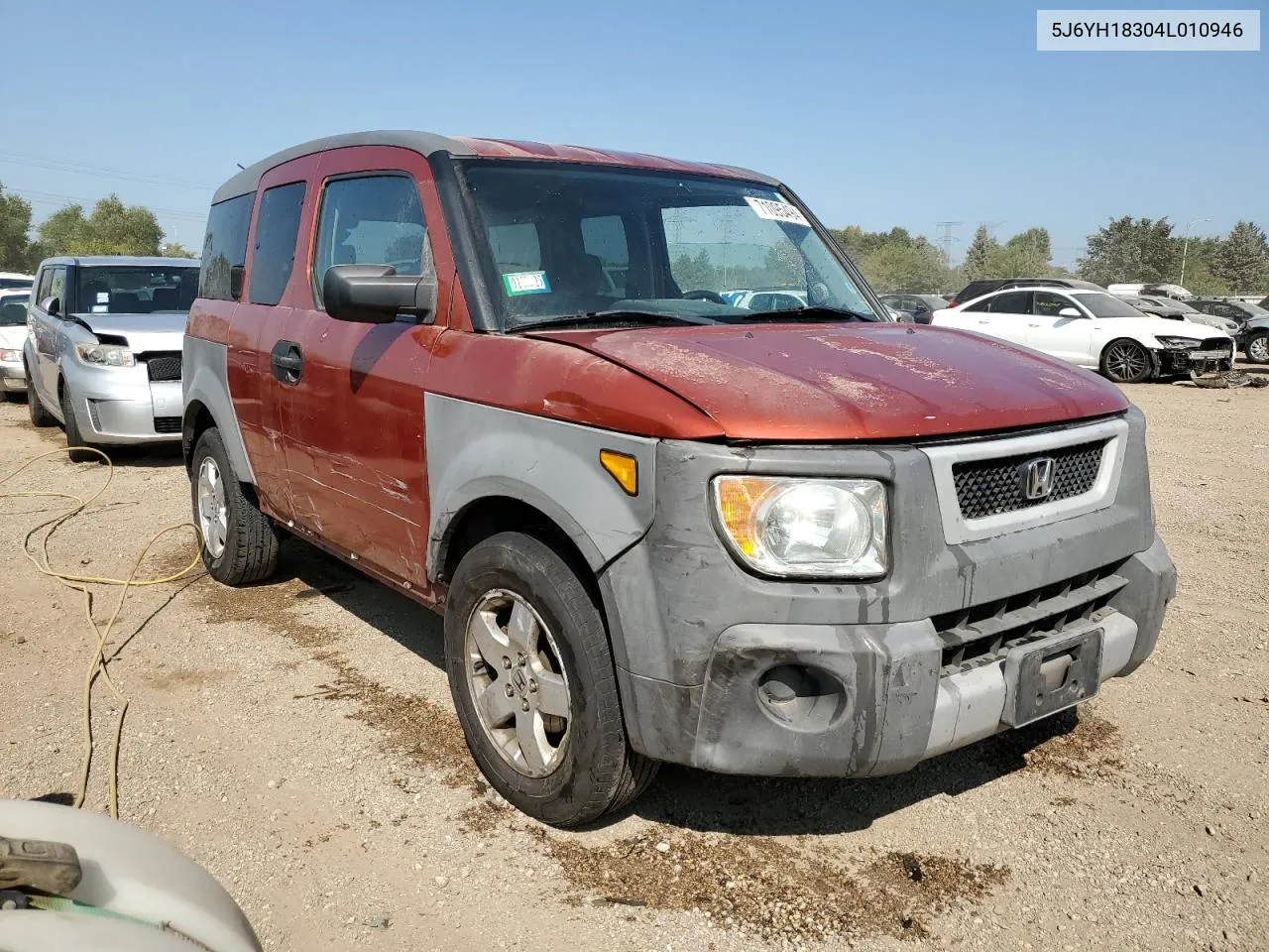 2004 Honda Element Lx VIN: 5J6YH18304L010946 Lot: 71095494