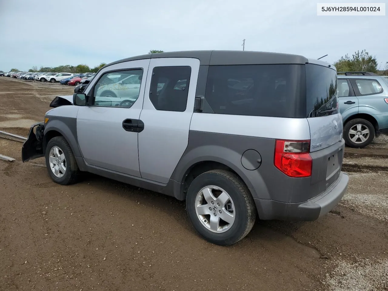 2004 Honda Element Ex VIN: 5J6YH28594L001024 Lot: 71765864