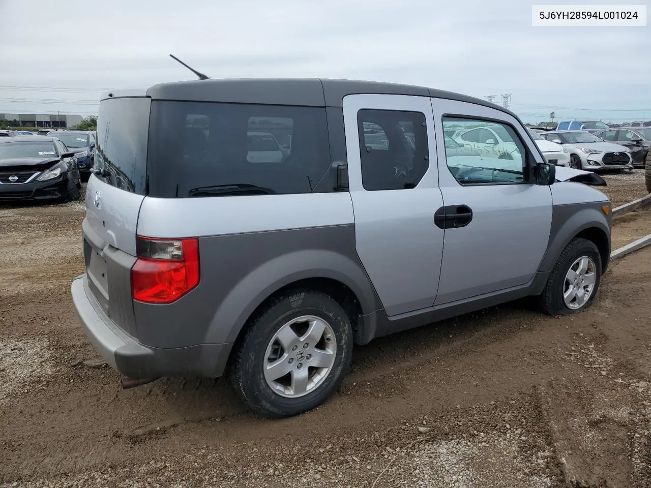 2004 Honda Element Ex VIN: 5J6YH28594L001024 Lot: 71765864