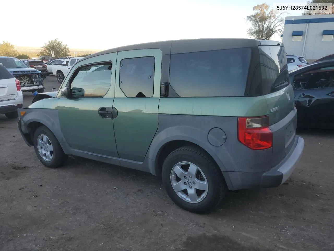 2004 Honda Element Ex VIN: 5J6YH28574L021532 Lot: 71849944