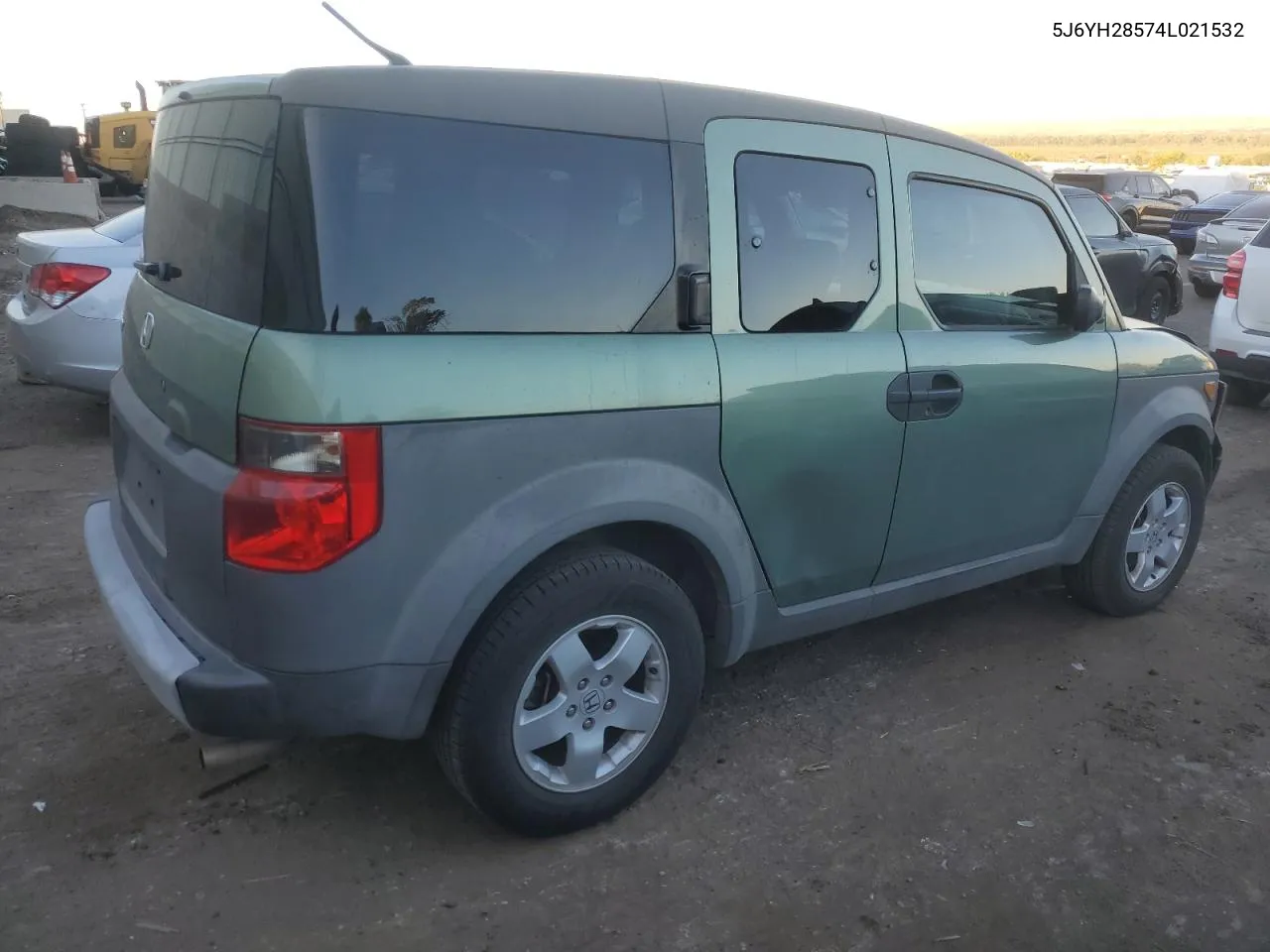 2004 Honda Element Ex VIN: 5J6YH28574L021532 Lot: 71849944