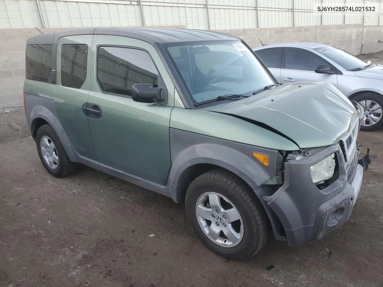 2004 Honda Element Ex VIN: 5J6YH28574L021532 Lot: 71849944