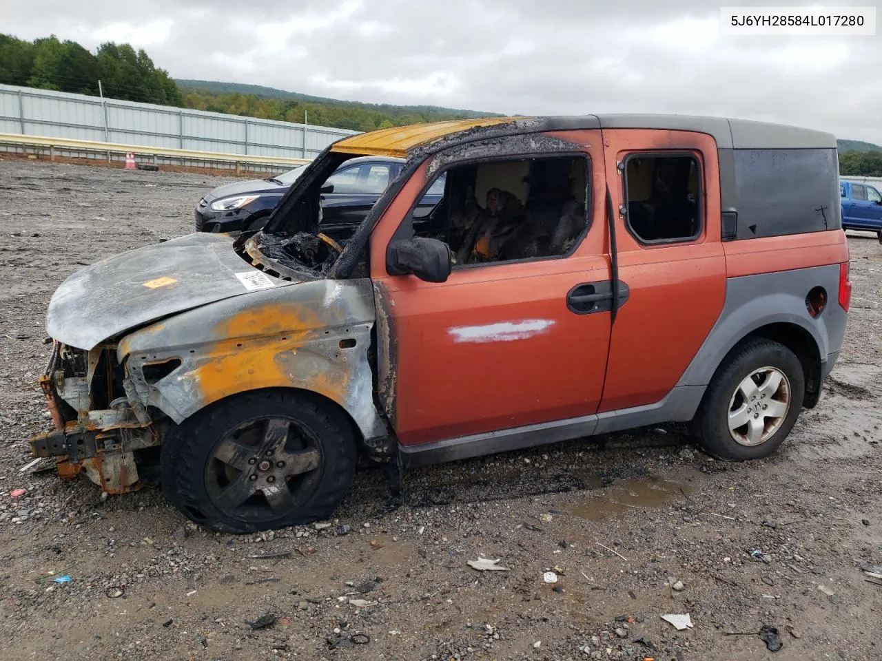 2004 Honda Element Ex VIN: 5J6YH28584L017280 Lot: 71931444