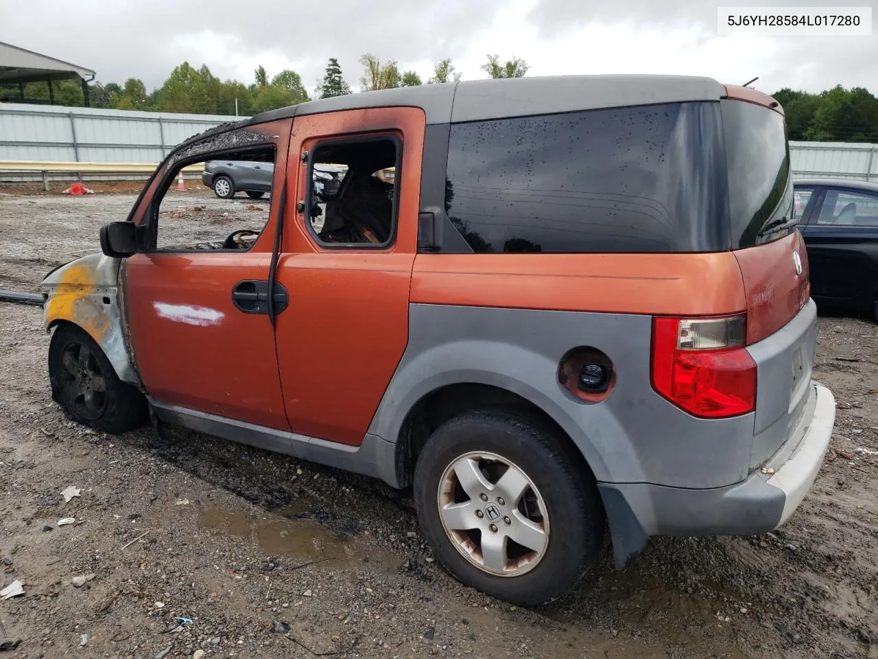 2004 Honda Element Ex VIN: 5J6YH28584L017280 Lot: 71931444