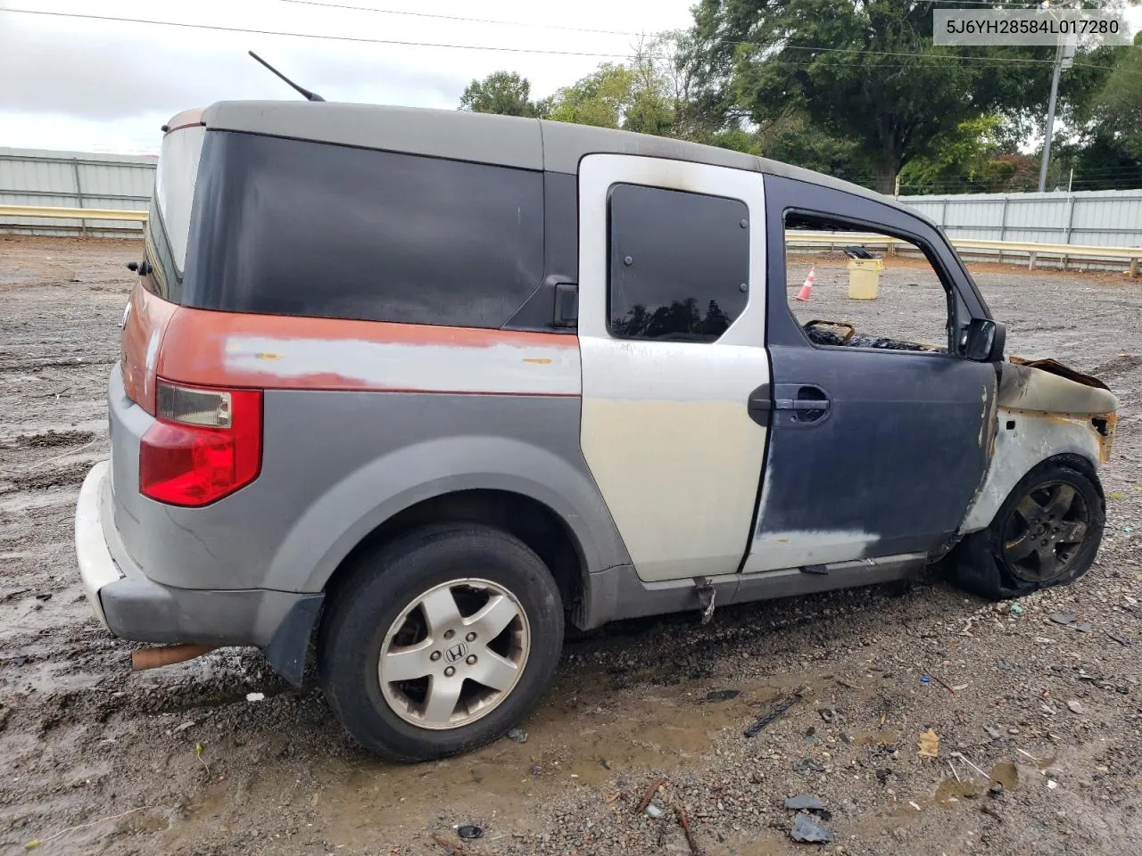 2004 Honda Element Ex VIN: 5J6YH28584L017280 Lot: 71931444