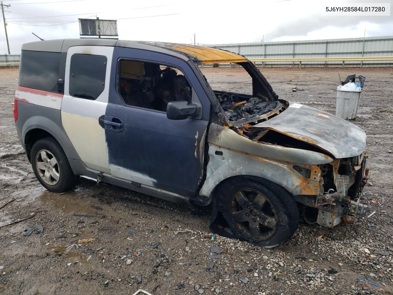 2004 Honda Element Ex VIN: 5J6YH28584L017280 Lot: 71931444