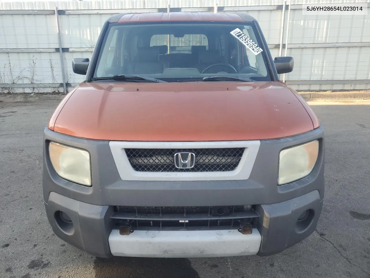 2004 Honda Element Ex VIN: 5J6YH28654L023014 Lot: 71939694