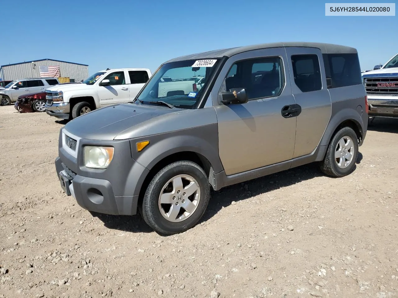 2004 Honda Element Ex VIN: 5J6YH28544L020080 Lot: 73028604