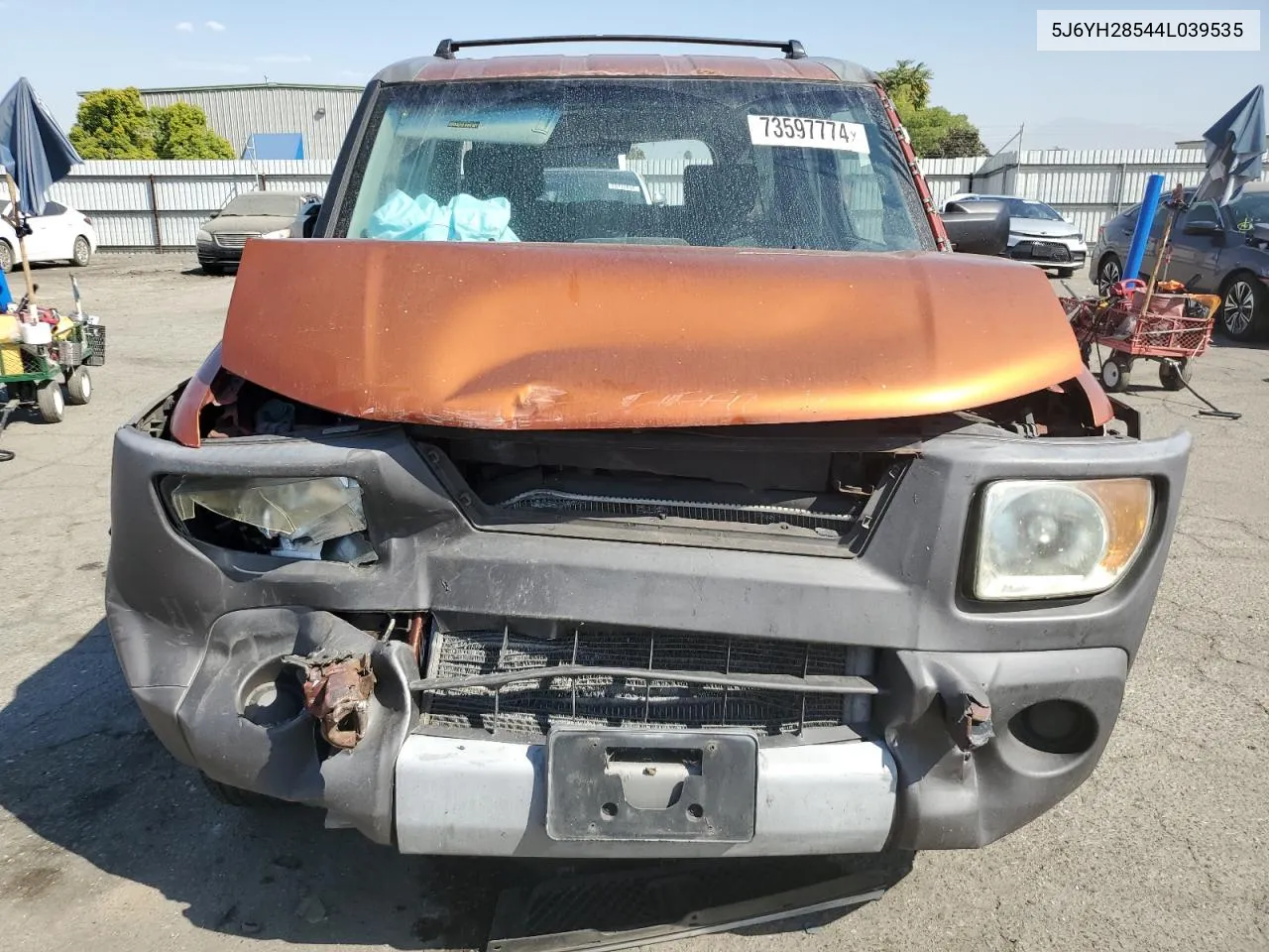 2004 Honda Element Ex VIN: 5J6YH28544L039535 Lot: 73597774