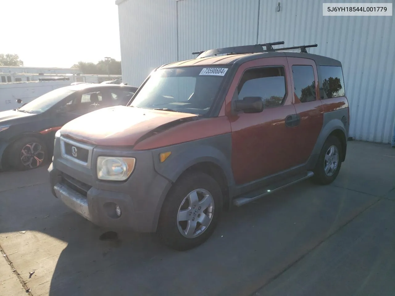 2004 Honda Element Ex VIN: 5J6YH18544L001779 Lot: 73598684