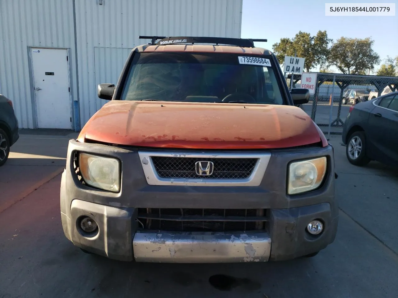 2004 Honda Element Ex VIN: 5J6YH18544L001779 Lot: 73598684