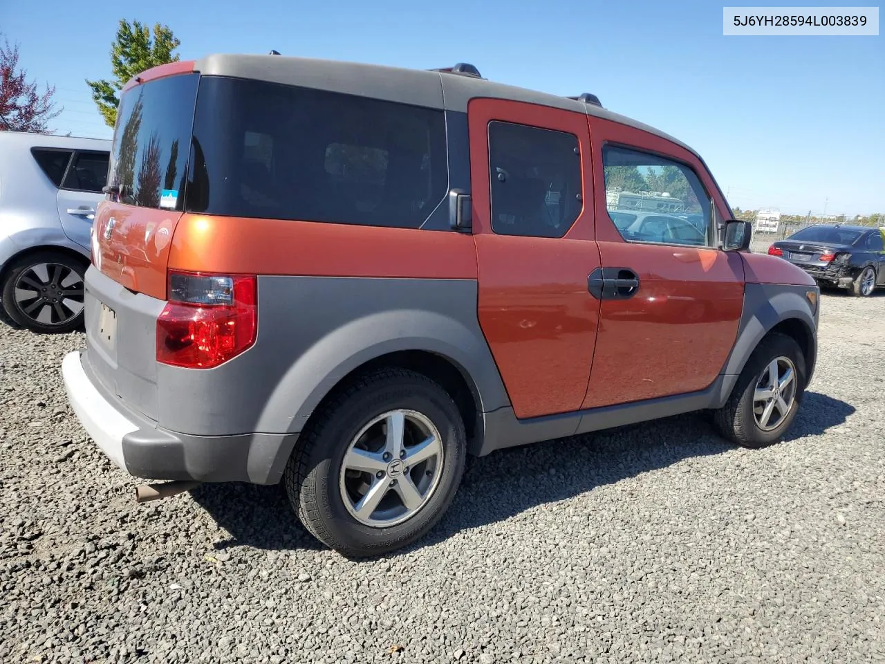 2004 Honda Element Ex VIN: 5J6YH28594L003839 Lot: 73600454