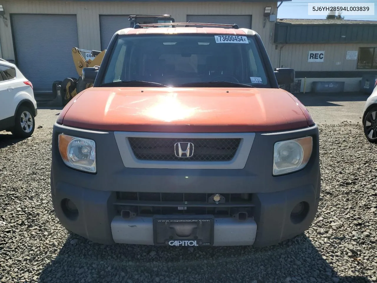 2004 Honda Element Ex VIN: 5J6YH28594L003839 Lot: 73600454