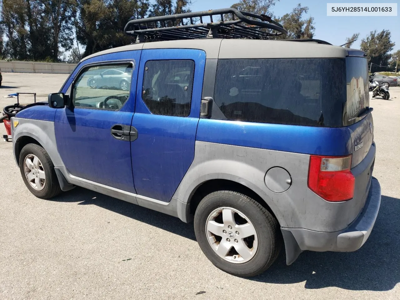 2004 Honda Element Ex VIN: 5J6YH28514L001633 Lot: 73697494