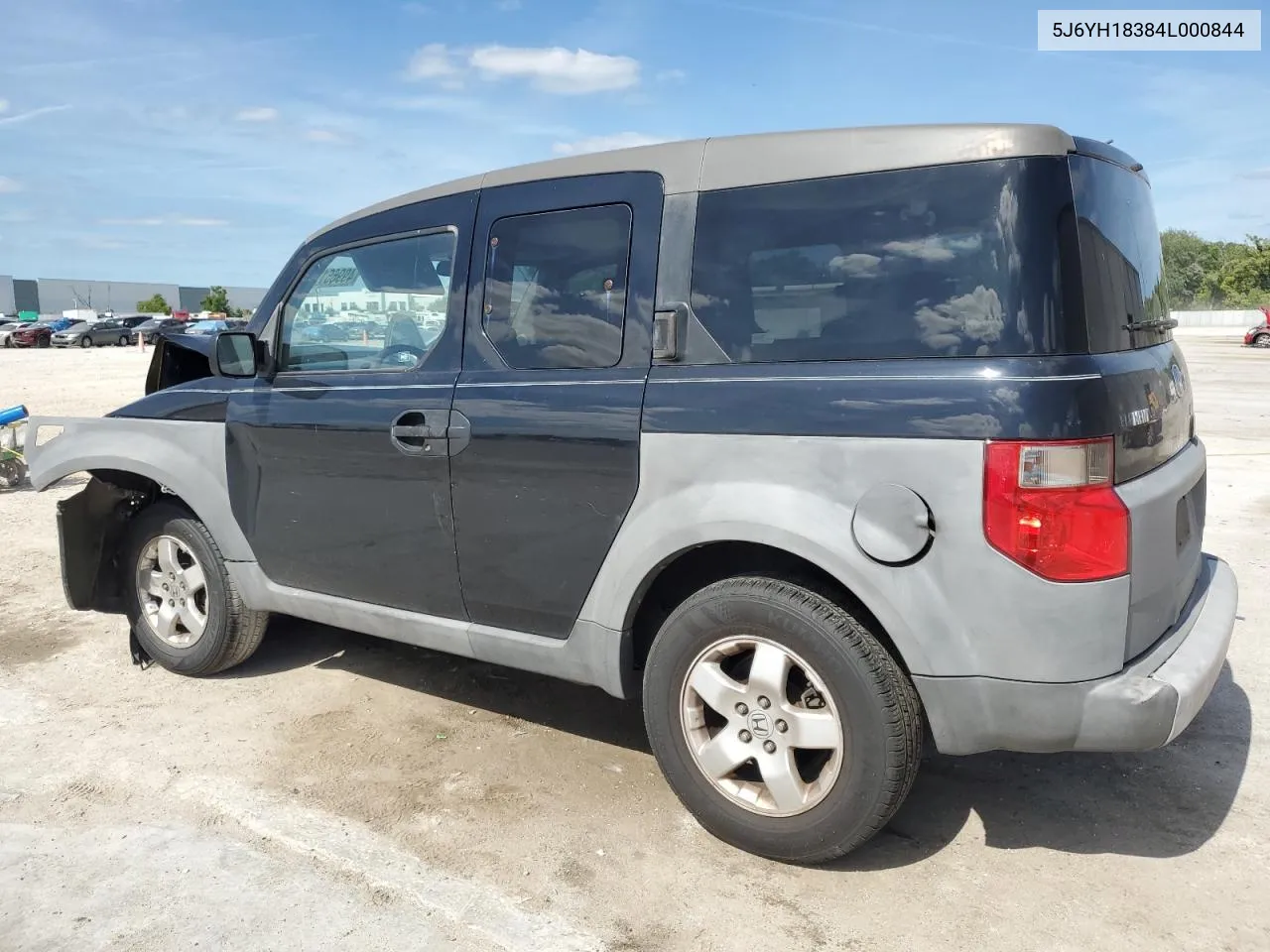 5J6YH18384L000844 2004 Honda Element Lx