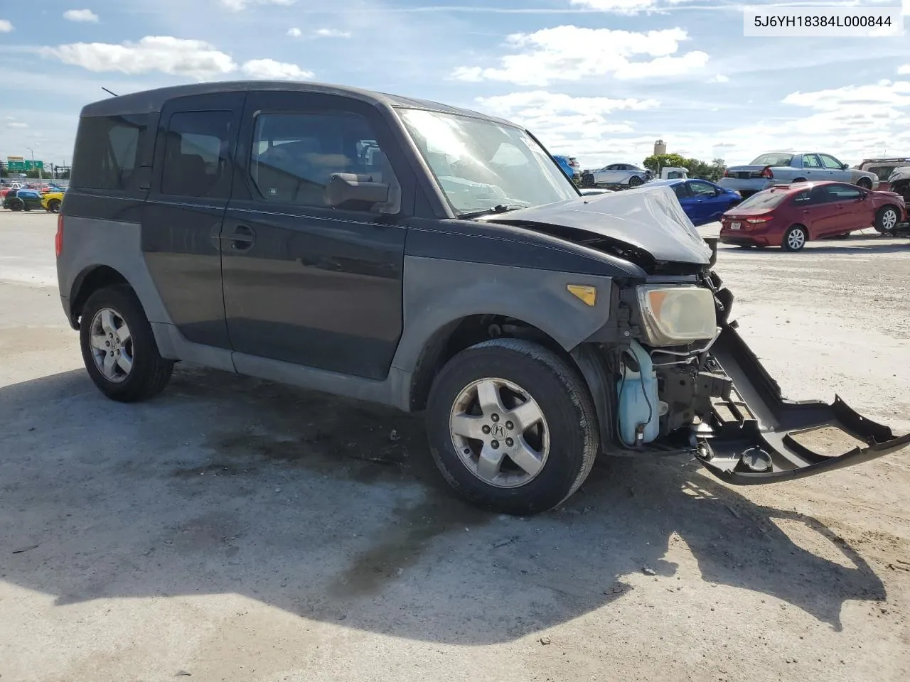 5J6YH18384L000844 2004 Honda Element Lx