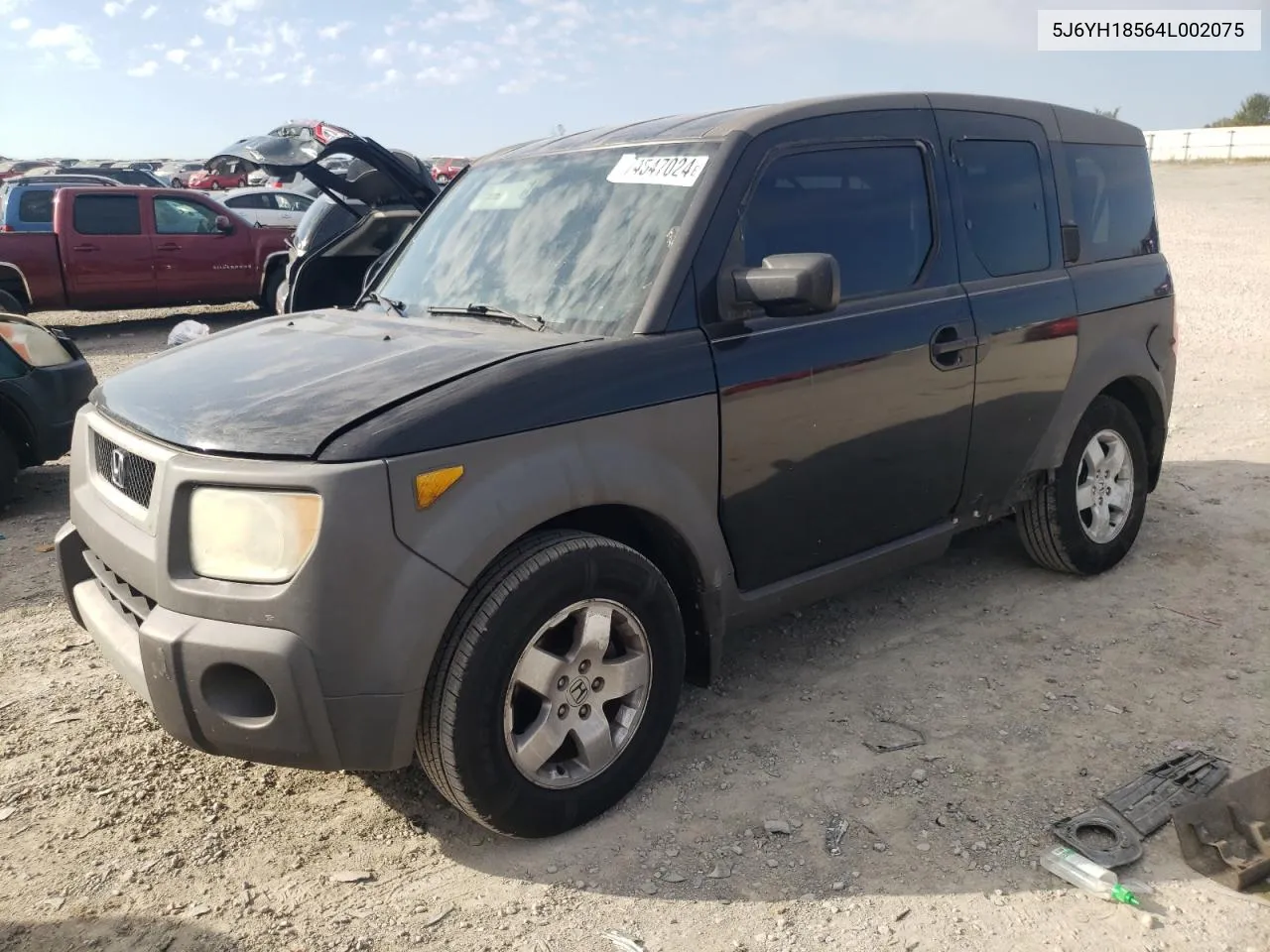 2004 Honda Element Ex VIN: 5J6YH18564L002075 Lot: 74547024