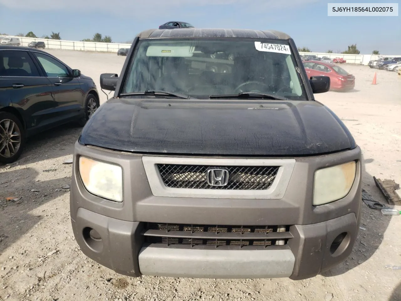 2004 Honda Element Ex VIN: 5J6YH18564L002075 Lot: 74547024