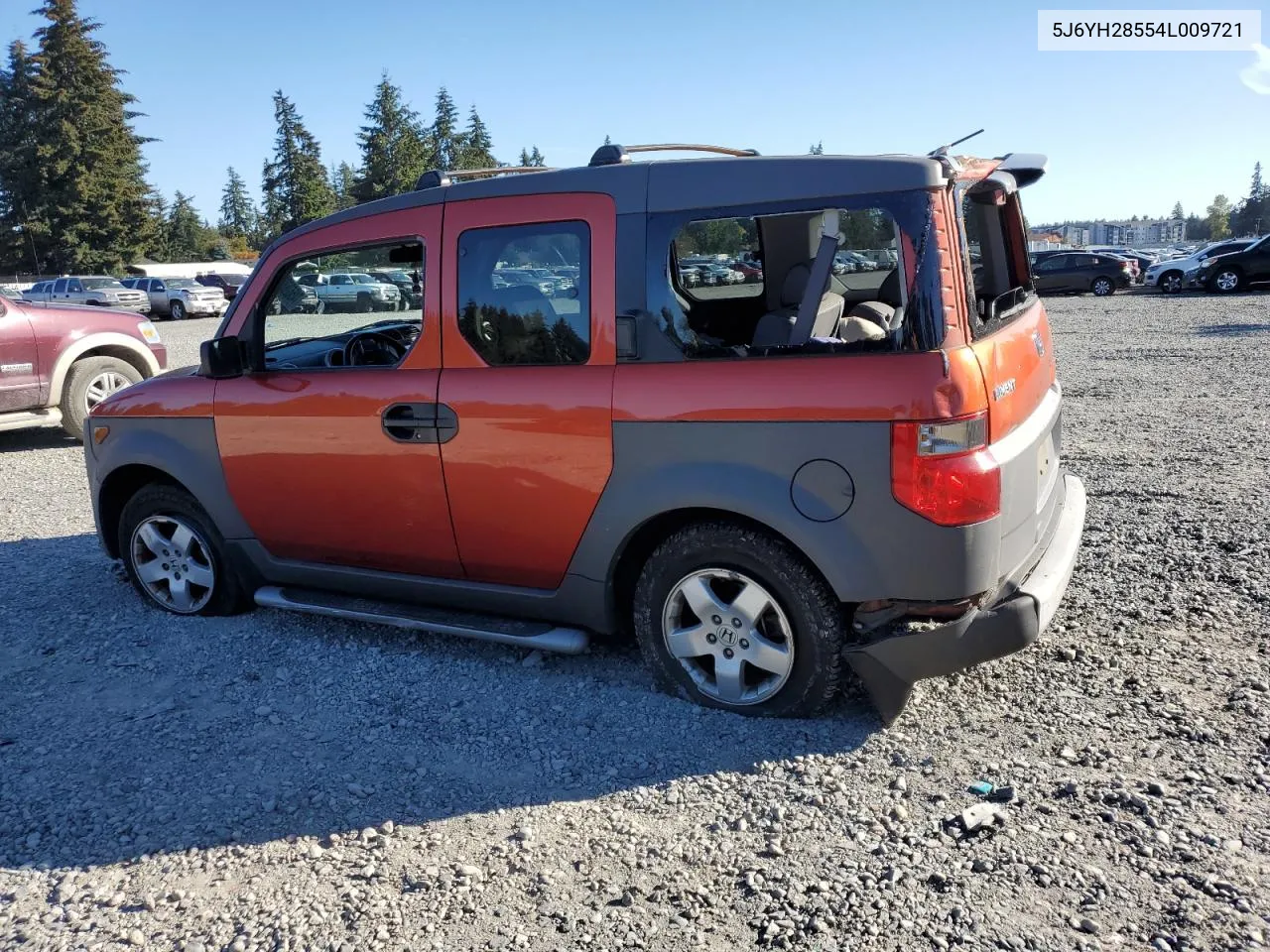 5J6YH28554L009721 2004 Honda Element Ex