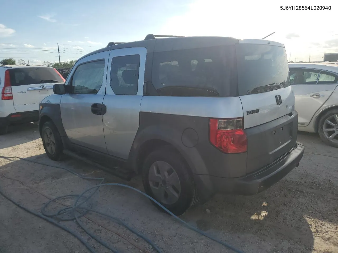 2004 Honda Element Ex VIN: 5J6YH28564L020940 Lot: 74912514