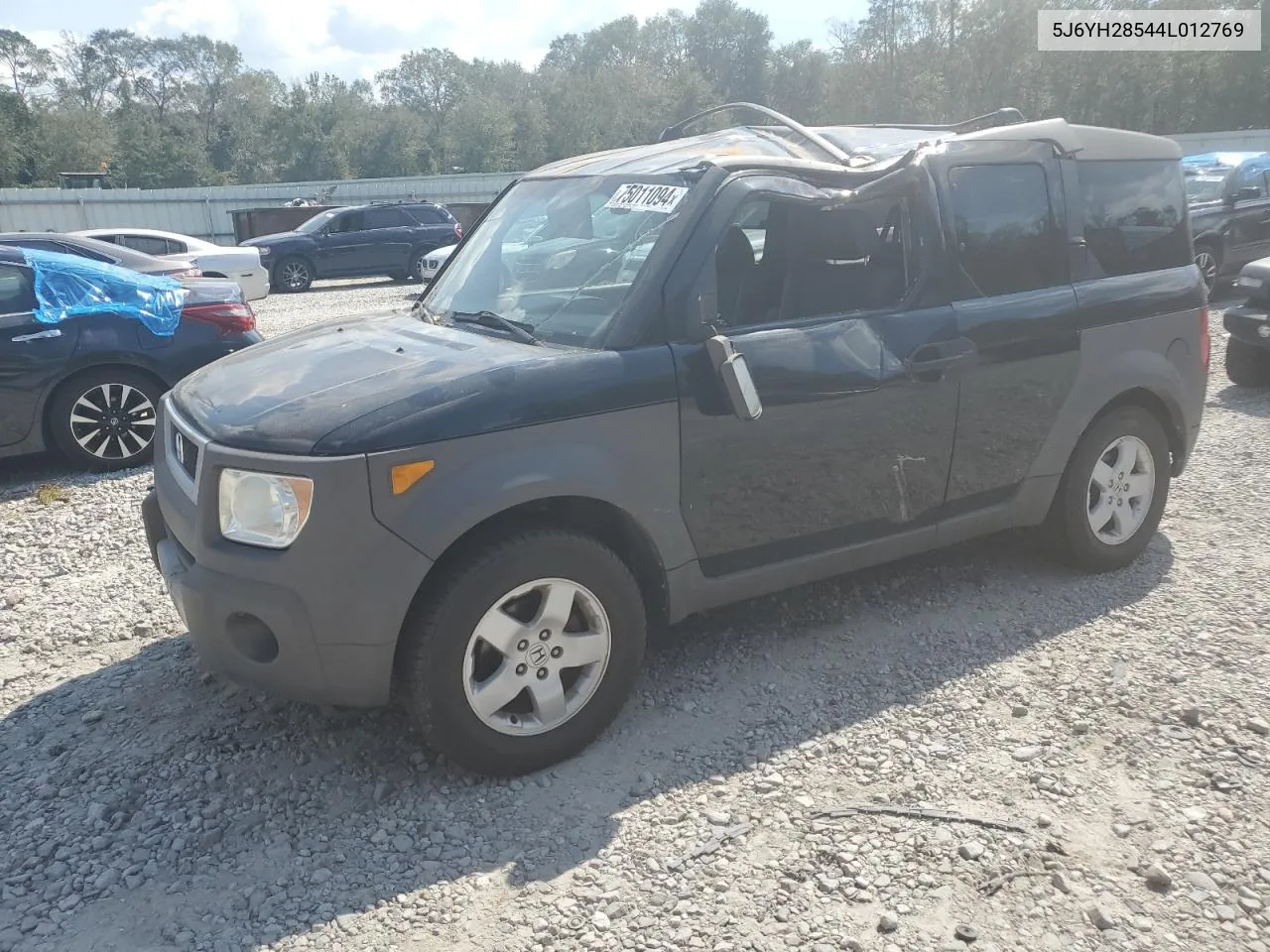 2004 Honda Element Ex VIN: 5J6YH28544L012769 Lot: 75011094