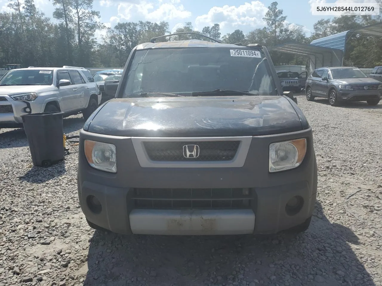 2004 Honda Element Ex VIN: 5J6YH28544L012769 Lot: 75011094