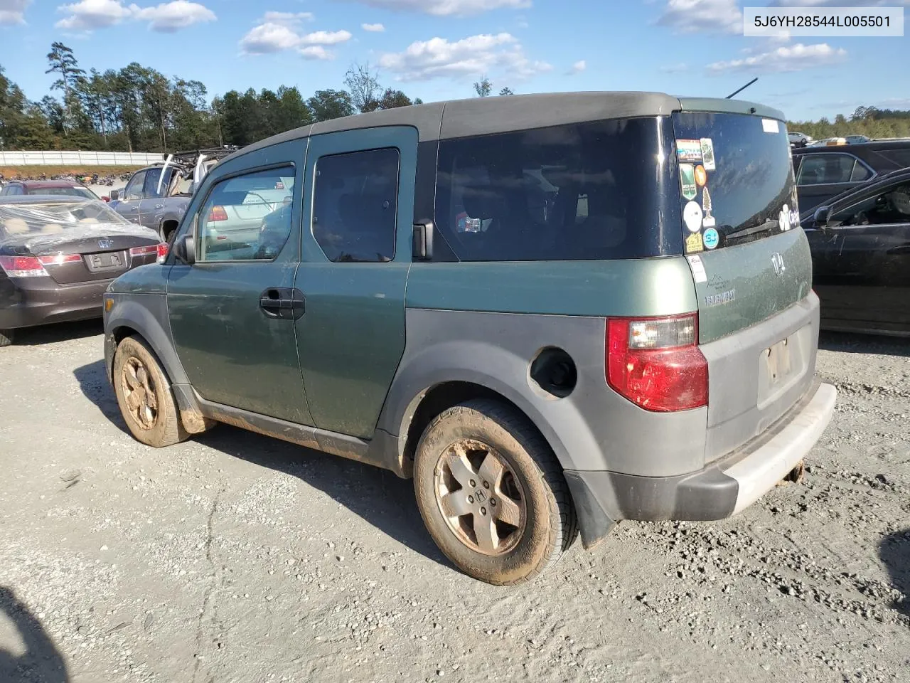 2004 Honda Element Ex VIN: 5J6YH28544L005501 Lot: 75090364