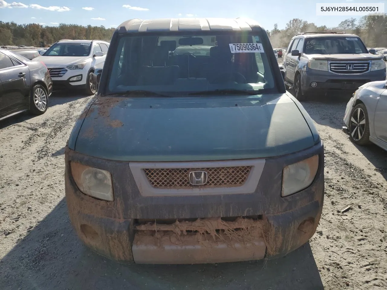 2004 Honda Element Ex VIN: 5J6YH28544L005501 Lot: 75090364