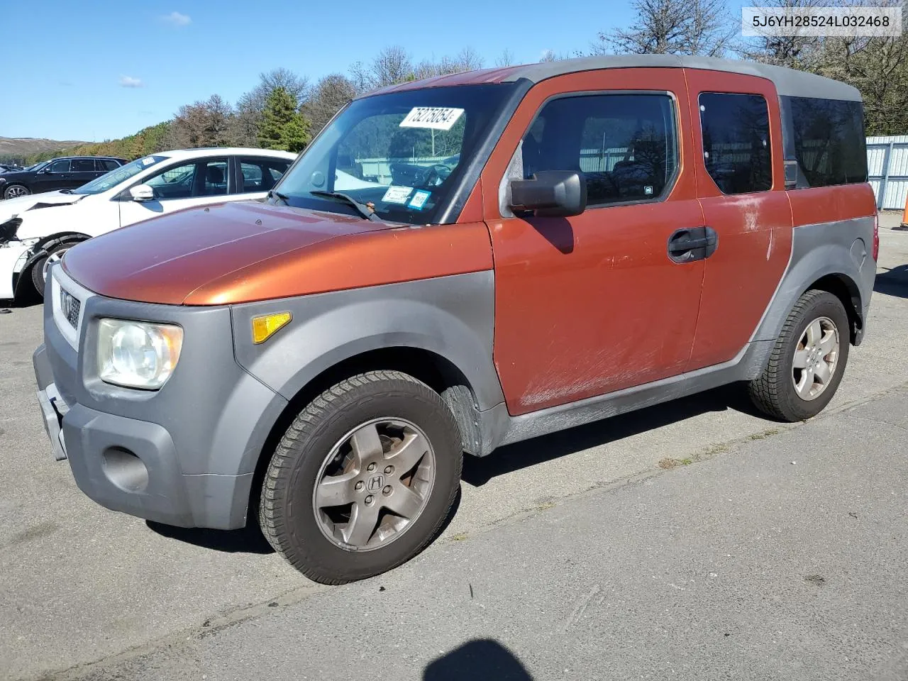 2004 Honda Element Ex VIN: 5J6YH28524L032468 Lot: 75275054