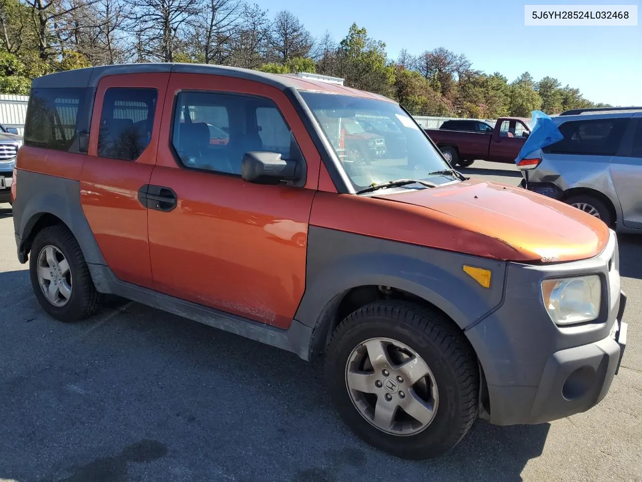 2004 Honda Element Ex VIN: 5J6YH28524L032468 Lot: 75275054