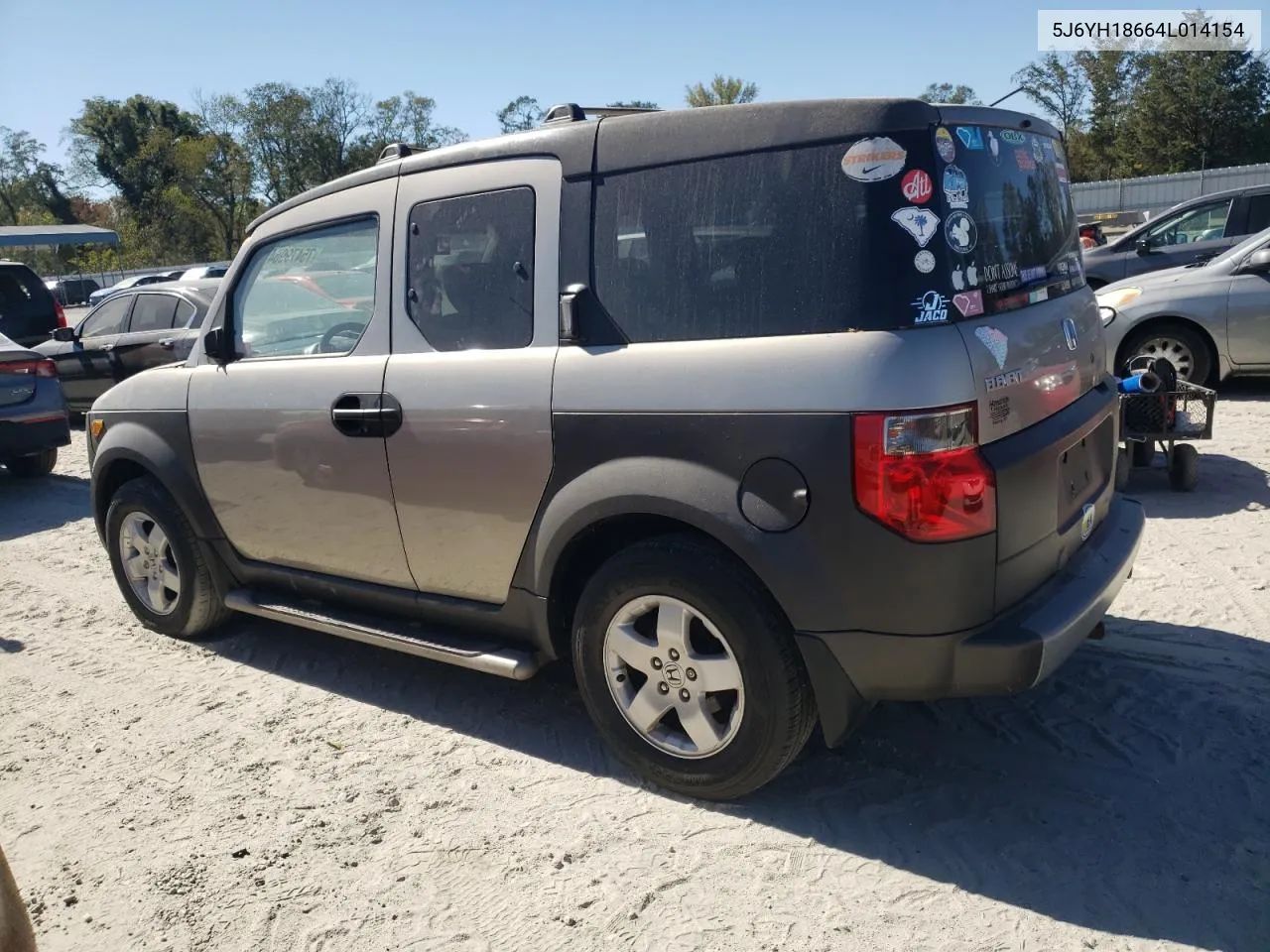 2004 Honda Element Ex VIN: 5J6YH18664L014154 Lot: 75479964