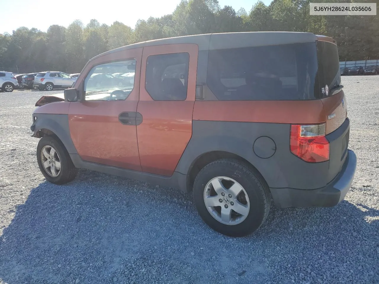 2004 Honda Element Ex VIN: 5J6YH28624L035606 Lot: 76012634