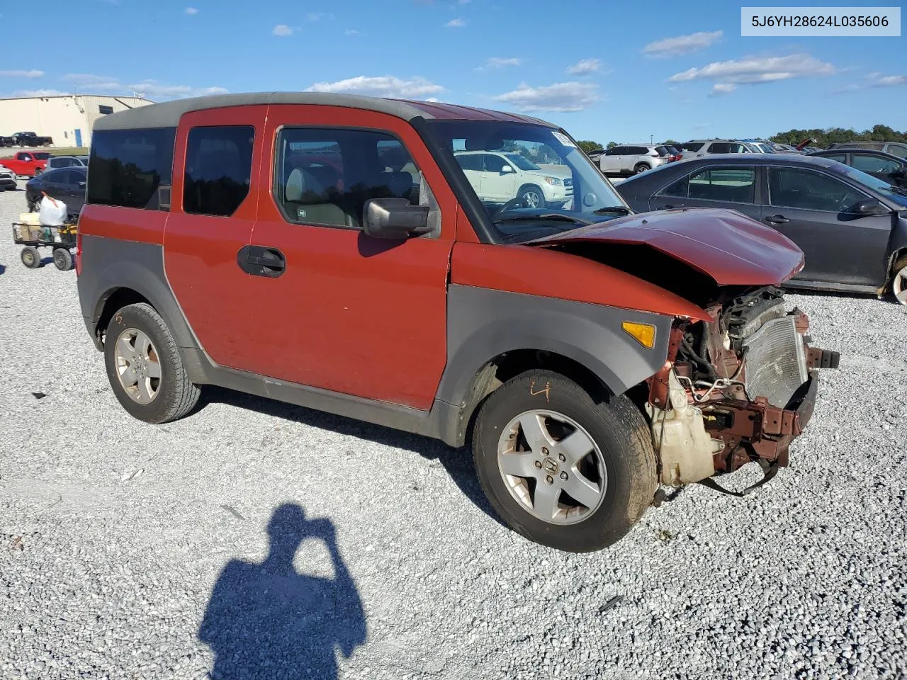 2004 Honda Element Ex VIN: 5J6YH28624L035606 Lot: 76012634