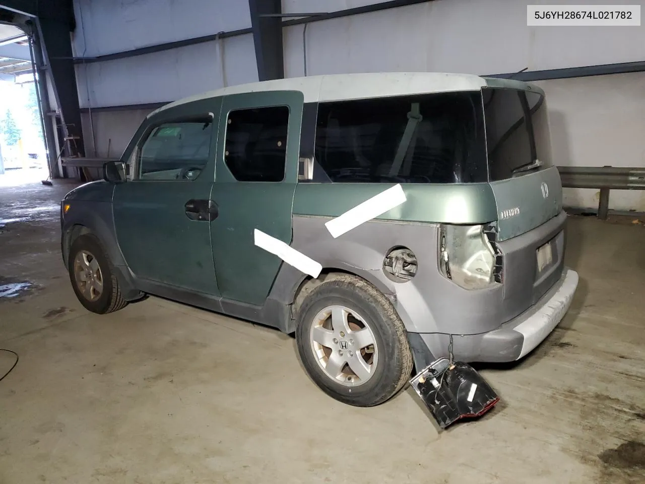 2004 Honda Element Ex VIN: 5J6YH28674L021782 Lot: 76058754