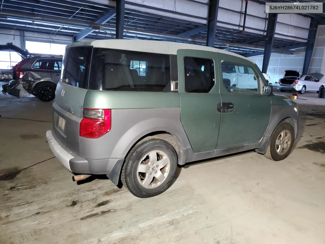 2004 Honda Element Ex VIN: 5J6YH28674L021782 Lot: 76058754