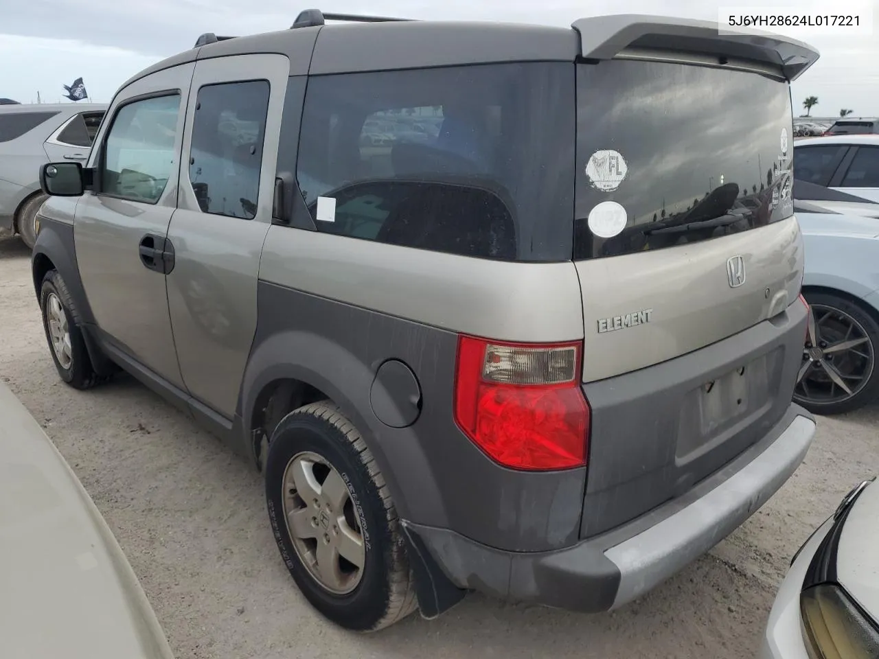 2004 Honda Element Ex VIN: 5J6YH28624L017221 Lot: 76618304