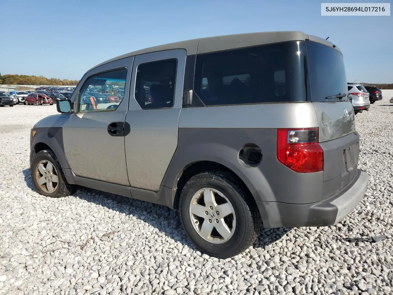 2004 Honda Element Ex VIN: 5J6YH28694L017216 Lot: 76776044