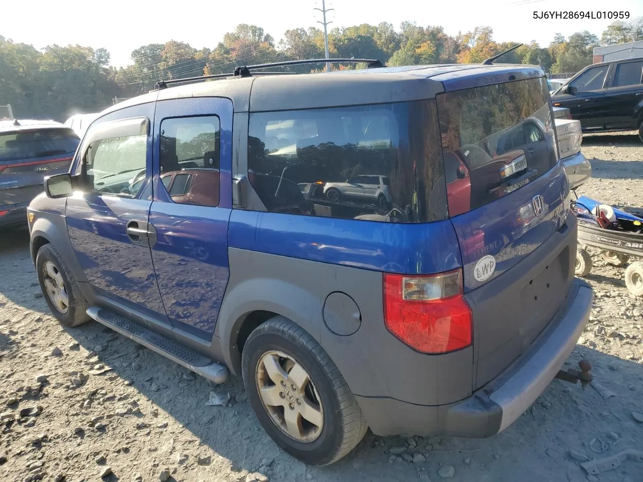 2004 Honda Element Ex VIN: 5J6YH28694L010959 Lot: 77214244