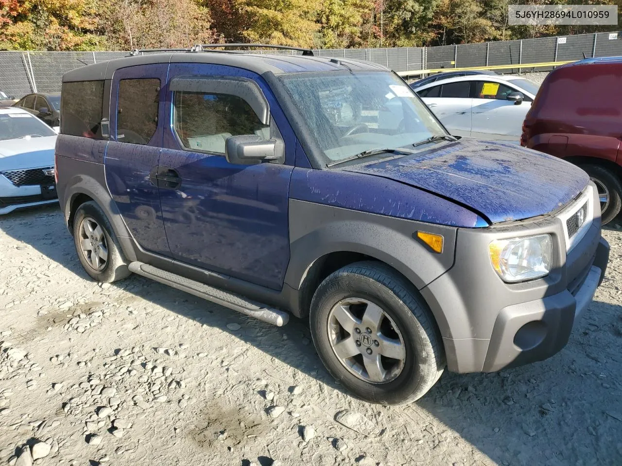 2004 Honda Element Ex VIN: 5J6YH28694L010959 Lot: 77214244